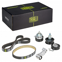 Ремкомплект ГРМ для автомобилей Skoda Fabia (97-)/VW Polo (99-) 1.4i/1.6i (2 ремня HNBR/4 ролика)