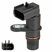 Датчик коленвала и фазы для автомобилей ГАЗ/ПАЗ/КАМАЗ c дв. Cummins ISF2.8/ISF3.8/6ISBe