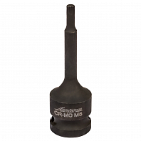 Головка ударная торцевая 1/2"DR внешний SPLINE M5, L=78мм