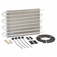 Радиатор масляный дополнительный АКПП для автомобилей с двиг. 2.5L-3.5L (сердц. 308*254*19) (универсальный)