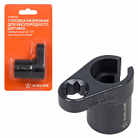 Головка разрезная для кислородного датчика, лямбда-зонда 1/2" DR шестигранная 22мм