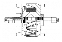 Ротор генератора для автомобилей Toyota Land Cruiser Prado J12 (02-) 4.0i/Suzuki Grand Vitara (05-) 2.0i
