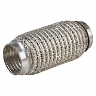 Виброкомпенсатор выхлопной трубы (Гофра) 45x150 Hydra/Wire Mesh (нержавеющая сталь)