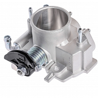 Заслонка дроссельная для автомобилей Лада 2110/2115/1118/2170 стандарт D46мм 1.5i/1.6i