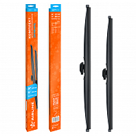 Щетки стеклоочистителя комплект 600/400мм (24"/16") зимние с креплением "Push Button 16 мм", 2 штуки