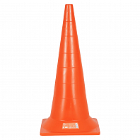 Конус дорожный 750мм, без световозвр.полос, оранжевый