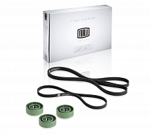 Ремкомплект привода для автомобилей Лада 2123 Chevrolet Niva A/C (2 ремня 4PK810/5PK1888+3 ролика)