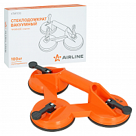 Стеклодомкрат вакуумный тройной, г/п 100кг. пластик