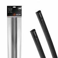 Резинки стеклоочистителя PRO 700х8мм (28") 2 шт. в пакете с навершием