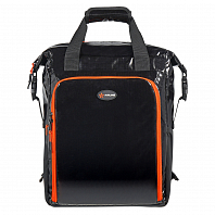 Сумка-холодильник (термосумка) рюкзак 19 л, 39*31*16см, Ripstop, водонепр.,черн.