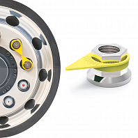 Индикатор затяжки колесных гаек 33мм, пластик