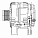 Генератор для автомобилей Opel Corsa D (09-)/Meriva B (10-) 1.4i 120A