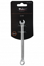 Ключ комбинированный 6мм PRO, пласт.подвес