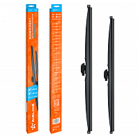 Щетки стеклоочистителя комплект 650/450мм (26"/18") зимние с креплением "Крючок 9x3, 9x4 мм", 2 штуки