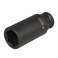 Головка ударная торцевая 3/8"DR шестигранная глубокая 19мм, L=65мм