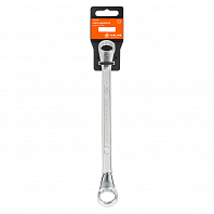 Ключ накидной с изгибом 20х22мм, пласт.подвес