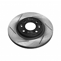 Диски тормозные высокоуглеродистый с технической выточкой и окраской передний правый для автомобилей Renault Logan (07-) d=259 4*100 (серия Carville Racing)