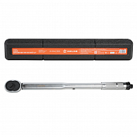 Ключ динамометрический 1/2" 40-210Нм, набор 3 пр. (адаптер 3/8", удл. 1/2" 125мм), кейс