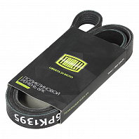 Ремень приводной для автомобилей УАЗ 3151 Hunter/УАЗ 3163 Patriot (двигатель змз 51432 Евро-4) (привода ГУР) без A/C (6PK1395)