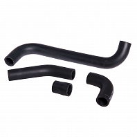 Патрубки охл. для а/м Лада 2105-07 алюм. (EPDM, кмпл., 4шт.) (LPK 0155)