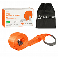 Трос VIP буксировочный усиленный (лента) 20 т, 6 м, без крюков, мешок