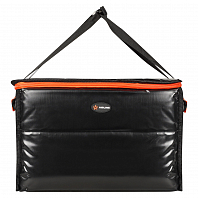 Сумка-холодильник (термосумка) "BIG SIZE", 55 л, 43*30*43 см,горизонтальная, черная