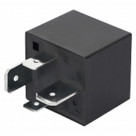 Реле защиты стартера 24V 80A 4 контакта для автомобилей МАЗ Евро-3 (без кронштейна, с резистором)