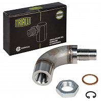 Эмулятор (обманка) датчика кислорода c адаптерами переменного сечения, угловой