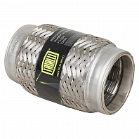 Виброкомпенсатор выхлопной трубы (Гофра) 70x150 InterLock (нержавеющая сталь)