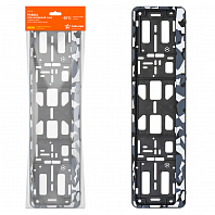 Рамка под номерной знак, камуфляж "Зима", рамка-книжка