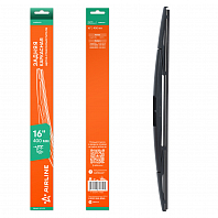 Щетка стеклоочистителя 400 мм (16") задняя каркасная пластиковая для а/м Subaru Forester (02-), Impreza (08-)