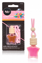 Ароматизатор подвесной бутылочка "Star" Бабл гам