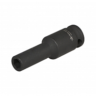 Головка ударная торцевая 3/8"DR шестигранная глубокая 7мм, L=65мм