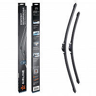 Щетки стеклоочистителя комплект 600/480мм (24"/19") бескаркасные с креплением "Side Pin 22 мм", 2 штуки МП-серия