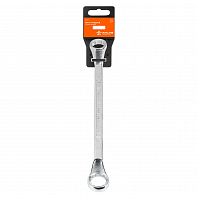 Ключ накидной с изгибом 25х28мм, пласт.подвес