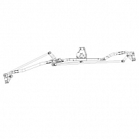 Трапеция стеклоочистителя для автомобилей Opel Meriva A (03-)