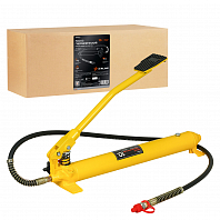 Насос гидравлический 10т, ножной привод, шланг 1.5м
