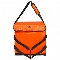 Сумка-холодильник (термосумка) для пиццы, 55л, 47*47*25см, быстрый доступ, оранжевая
