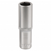 Головка торцевая 1/4"DR шестигранная 10мм, L=50мм