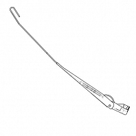 Рычаг стеклоочистителя для автомобилей КАМАЗ 5490/Mercedes-Benz Actros (555 мм, крюк)