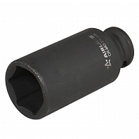 Головка ударная торцевая 3/8"DR шестигранная глубокая 21мм, L=65мм