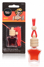 Ароматизатор подвесной бутылочка "Star" Sexy