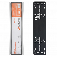 Рамка под номерной знак, силиконовая, 1 шт., черная