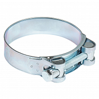Хомут силовой 86-91/24мм, шарнирный, W1(оцинк.)