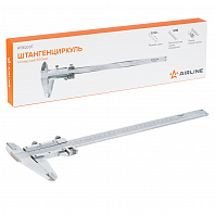 Штангенциркуль нониусный 300мм, шаг 0.02мм, стальной, кейс