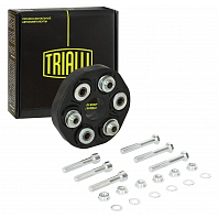 Муфта карданного вала для автомобилей Mercedes-Benz C-Class W202 (93-)/E-Class W210 (95-) VIN с F 702941, A 601665 (передняя) (комплект с болтами)