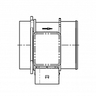 Датчик массового расхода воздуха для автомобилей Mercedes-Benz C W203 (00-) 2.0i