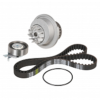 Ремкомплект ГРМ для автомобилей Daewoo Nexia (94-) 1.4i/1.5i SOHC (помпа/ремень/ролик)