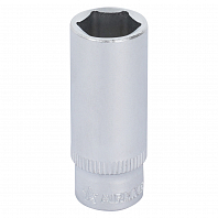 Головка торцевая 1/4" шестигранная 14мм глубокая