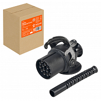 Вилка прицепа/тягача 24В 15 контактов пластик